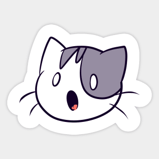 Surprise kitty Sticker